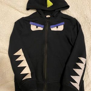 Boys Glow In The Dark Monster Hoodie